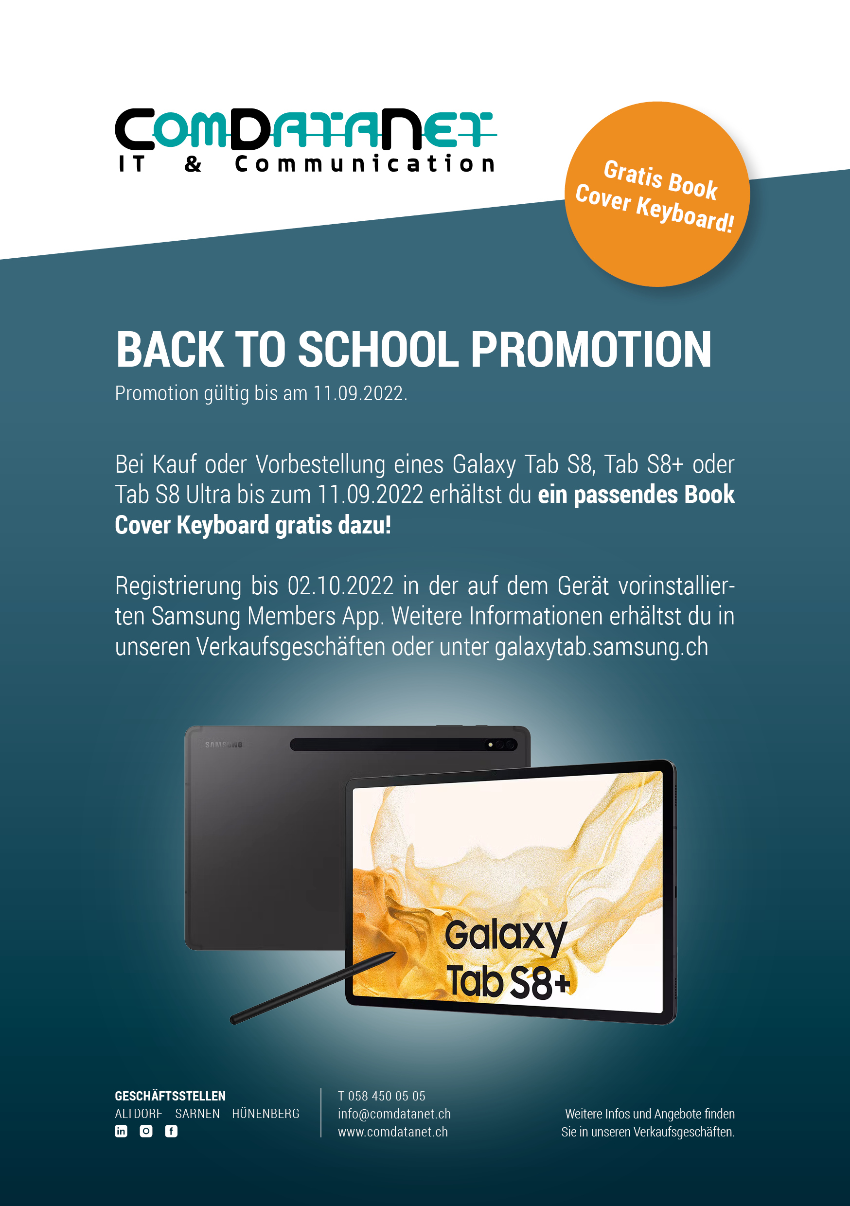 Flyer Back to School Promotion web3
